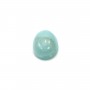 Cabochon amazonite oval 7x9mm x 2pcs