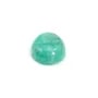Cabochon amazonite du pérou, de forme ovale, 10x12mm x 1pc