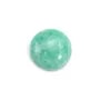 Cabochon amazonite du pérou, de forme ronde, 12mm x 1pc