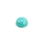 Cabochon amazonite du pérou, de forme ronde, 8mm x 1pc