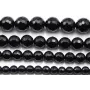 Agate Noire Ronde Facette