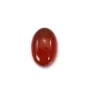 Cabochon cornaline ovale 4x6mm x 4pcs