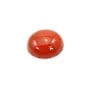 Cabochon cornaline ronde 8mm x 2pcs