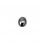 Cabochon hématite ovale 4x6mm x 10pcs
