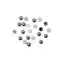Cabochon Hematite Round 1..5mm x 10pcs