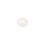 Cabochon jade blanc rond 8mm x 4pcs
