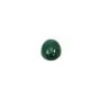 Cabochon malachite oval 8x10mm  x 1pc