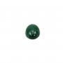 Cabochon Malachite Ovale 10x14mm x 1pc