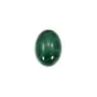 Cabochon Malachite Ovale 12x16mm  x 1pc