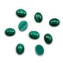 Cabochon Malachite Oval 10x14mm