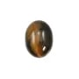 Cabochon oeil de tigre oval 15x20mm x 1pc