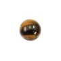 Cabochon oeil de tigre rond 4mm x 4pcs