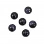 Cabochon Palissandro Reconstitué 8mm x 1pc