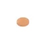 Orange Moonstone Cabochon, flat round shape, 12mm x 1pc