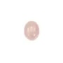 Cabochon Quartz Rose ovale 8x10mm x 5pcs