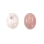 Cabochon Quartz Rose Ovale 12x16mm x 1pc