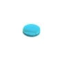 Cabochon Turquoise rond plate 8mm x1pc