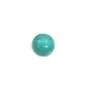 Cabochon turquoise round 6mm x 1pc
