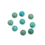 Cabochon turquoise round 6mm x 1pc