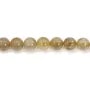 Quartz rutile ronde 11mm x 40cm