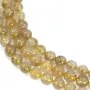 Quartz rutile ronde 11mm x 40cm