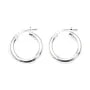 Creole 25mm Silver 925 x 2pcs
