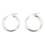 Criollas 25mm Plata 925 x 2pcs