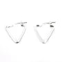 Triángulo criollo 18mm Plata 925 x 2pcs