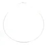 Collier maille oméga 1mm Argent 925  traité anti-ternissement x 40cm