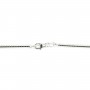Collar omega 1mm Plata 925 x 45cm