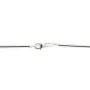 Chain omega mesh 1.5mm Silver 925 anti-tarnish x 45cm
