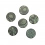 Cabochon Jaspe Kambaba rond plat 14mm x 1pc