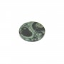 Cabochon Jaspe Kambaba rond plat 20mm x 1pc