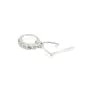 Attache pendentif strass argent 925 16mm x 1pc