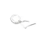 Attache pendentif strass argent 925 16mm x 1pc
