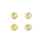 Intercalaire rondelle doré sur laiton 5mm x 15pcs