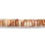 Jaspis Picasso rot runde Heishi 2x6mm x 38cm