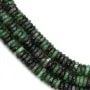 Zoisite rubi redondo Heishi 2x6mm x 39cm