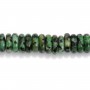 Turquoise Africaine rondelle Heishi 2x6mm x 39cm