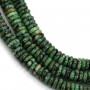 Turquoise Africaine rondelle Heishi 2x6mm x 39cm