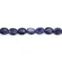 Sodalite oval 8x10mm x 39cm