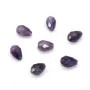 Améthyste Goutte Facette 6 *9mm x 4 pcs