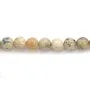 Opal africain rond 8mm x 40cm