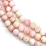 Lambi rosa rund facettiert 3mm x 39cm