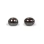Perle D'eau douce noir 1/2trou 9-9.5mm x 20pcs
