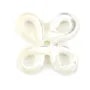 Nacre blanche en noeud chinois 14.50mm x 1pc