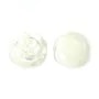 Nacre blanche en forme de rose 12mm x 2pcs