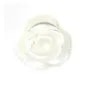 Nacre blanche en forme de rose 10mm x 2pcs