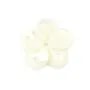 Nacre blanche en forme de fleur à 5 pétales 15mm x 1pc