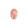 Cabochon de rhodochrosite rose, de forme ovale, et de taille 4x6mm x 1pc